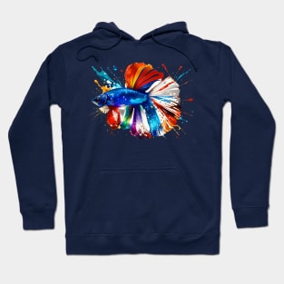 Pisces Betta Fish Hoodie